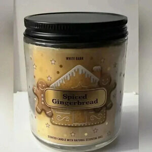 SPICED GINGERBREAD Single Wick Candle